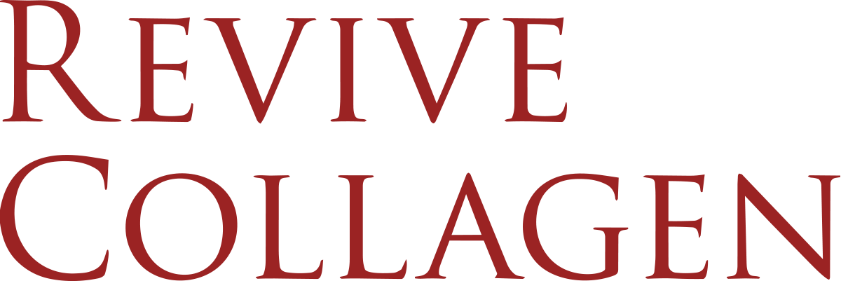 Revive Collagen logo, a luxury wellness brand and Thirty fractional People Director client
